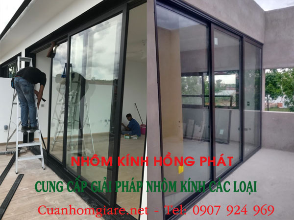 sửa cửa nhôm kính Tphcm