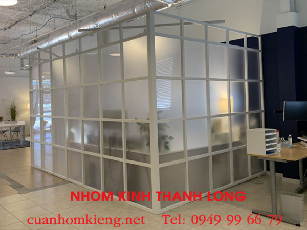vách ngăn nhôm kính giá rẻ